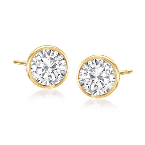 ross simons diamond earrings|ross simon diamond stud earrings.